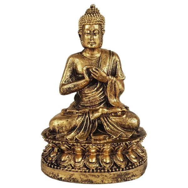 Buda Hindu Rezando Dourado M