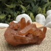 Drusa de Quartzo Tangerina Pedra Natural Bruta 109g