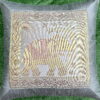 Capa de Almofada Indiana  40x40 Elefante Prata