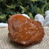 Drusa de Quartzo Tangerina Pedra Natural Bruta 109g - Imagem 2