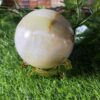Esfera De Pedra Natural Onix Do Paquistão 366g - Imagem 3