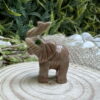 Mini Elefante em Pedra Lapidada
