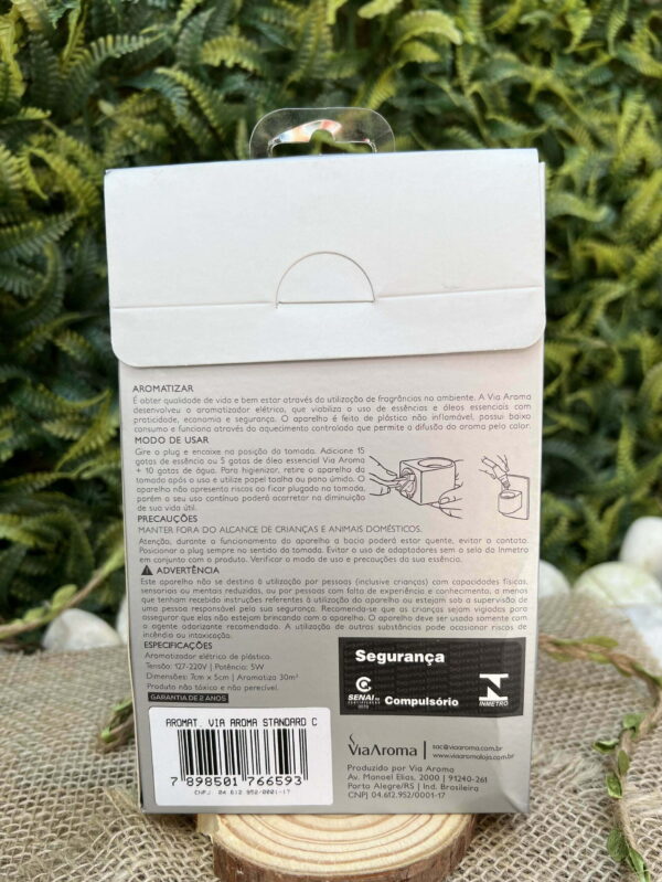 Aromatizador Standard com Essência Vanilla Via Aroma - 10ml - Imagem 2