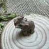 Mini Elefante em Pedra Lapidada - Imagem 2