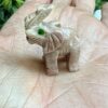 Mini Elefante em Pedra Lapidada - Imagem 3